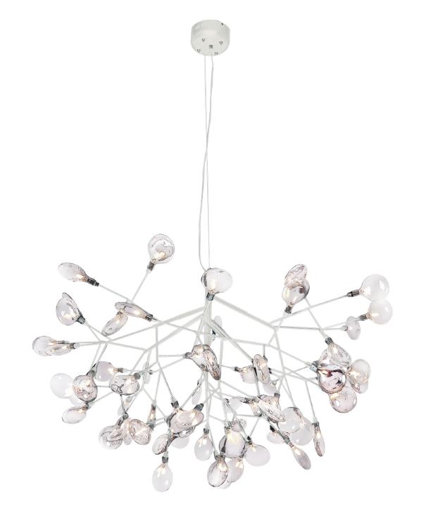 Подвесной светильник Crystal Lux Evita SP63 White/Transparent