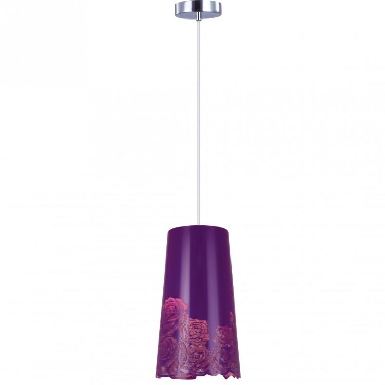 Подвесной светильник Crystal Lux TUBO SP1 VIOLET