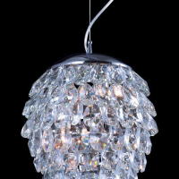 Подвесной светильник Crystal Lux CHARME CHARME SP3+3 LED CROMO/CRYSTAL