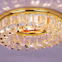 Встраиваемый светильник Arte Lamp BRILLIANTS A7082PL-1GO