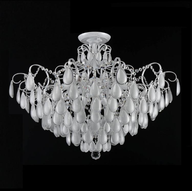 Потолочный светильник Crystal Lux Sevilia PL9 Silver