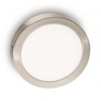 Настенно-потолочный светильник Ideal Lux Universal 24W Round Nickel